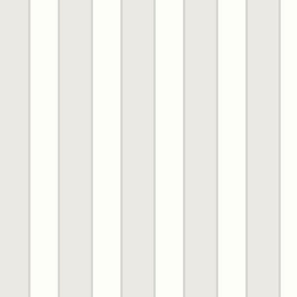 Patton Wallcoverings SB37914 Simply Silks 4 Formal Stripe Wallpaper in White and Greys